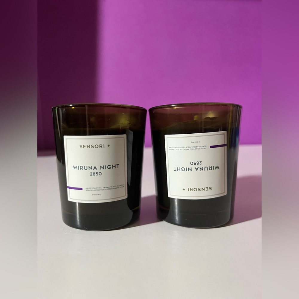 SENSORI Wiruna Night Candle Set - Olive Greeen